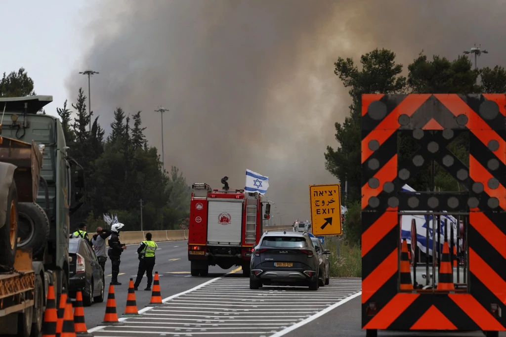 Wielkie pożary w Izraelu. Strażacy wciąż walczą z ogniem Wielkie pożary w Izraelu. Strażacy wciąż walczą z ogniem
