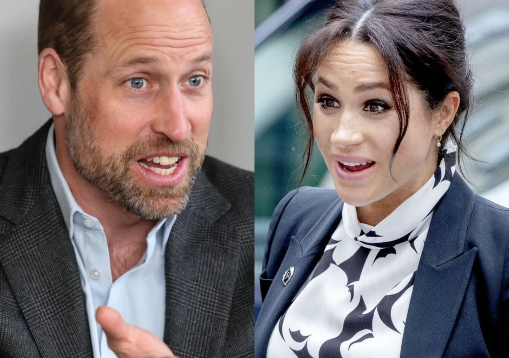 książę William i Meghan Markle
