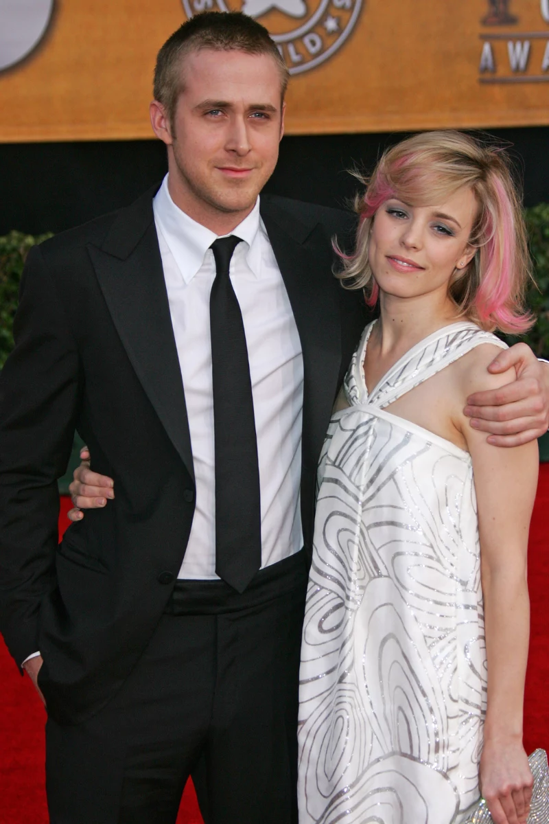 Rachel McAdams i Ryan Gosling w 2007 roku