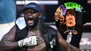 Olbrzym rzuca wyzwanie Usykowi, fot. AFP