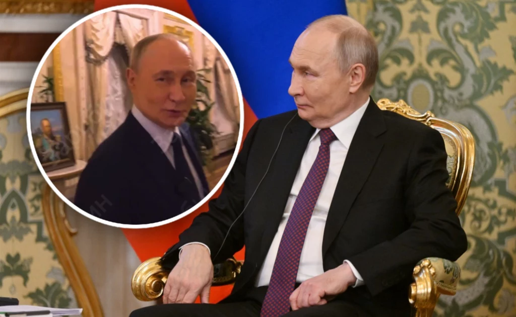 Władimir Putin pokazał prywatne apartamenty na Kremlu Władimir Putin pokazał prywatne apartamenty na Kremlu
