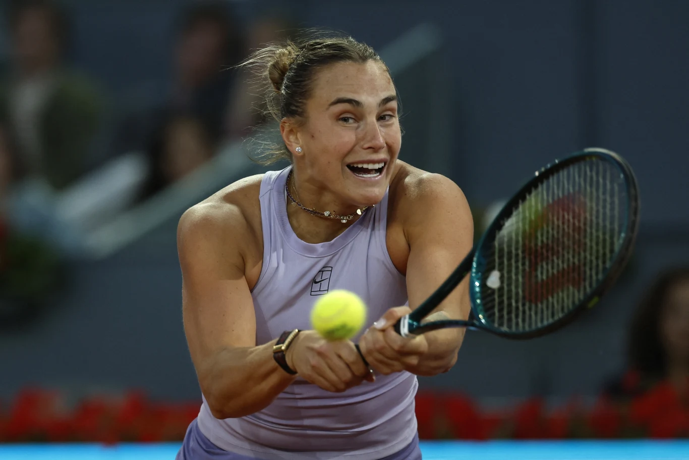 Aryna Sabalenka rywalizowała z Eliną Switoliną o awans do finału WTA 1000 w Madrycie