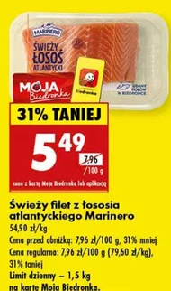 Filet z łososia Marinero