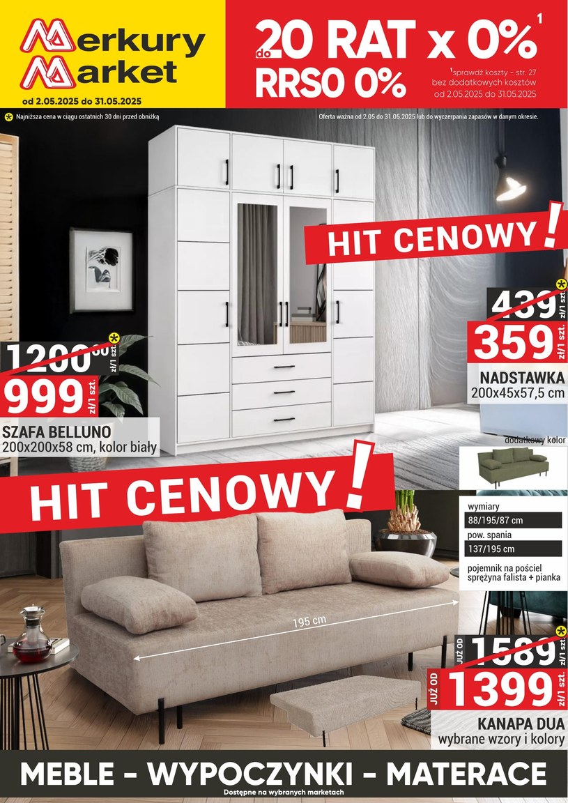 Gazetka promocyjna Merkury Market - ważna od 02. 05. 2025 do 31. 05. 2025