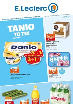 Gazetka promocyjna E.Leclerc, ważna od 05.05.2025 do 12.05.2025.