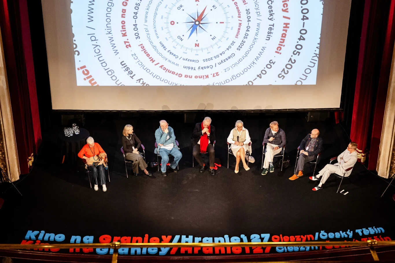 Spotkanie z Mają Komorowską w Teatrze im. Adama Mickiewicza w Cieszynie
