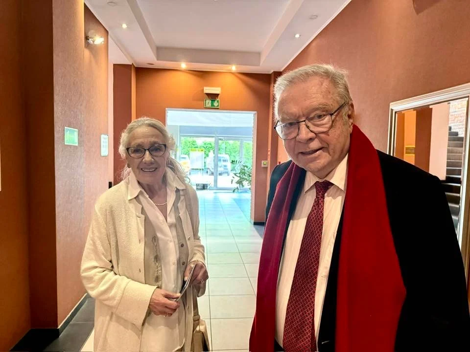 Maja Komorowska i Krzysztof Zanussi w Cieszynie