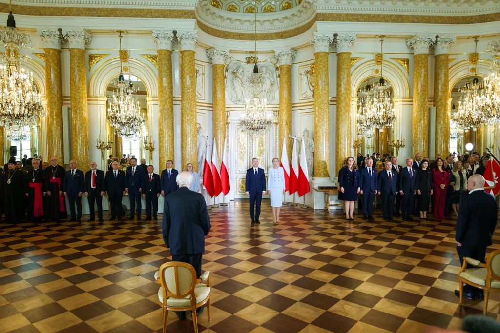 Wręczenie Orderu Orła Białego Wręczenie Orderu Orła Białego
