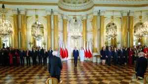 Jerzy Kropiwnicki i Janusz Kapusta. Odznaczeni Orderem Orła Białego