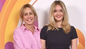 Małgorzata Ohme i córka Klara w "halo tu polsat"