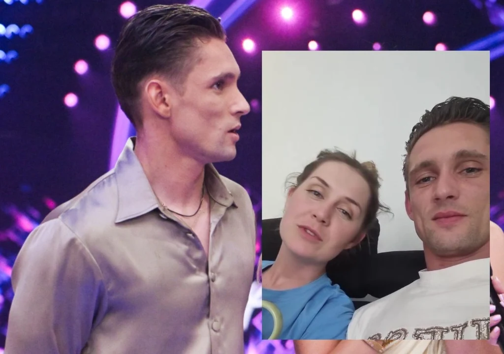 Filip Gurłacz z żoną Małgorzatą Patryn-Gurłacz