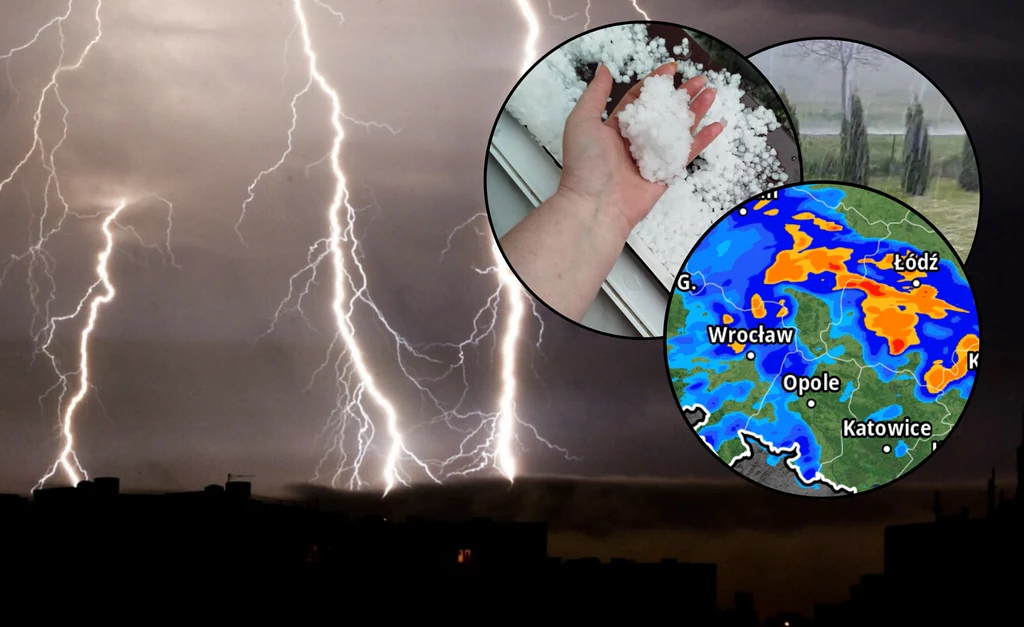 Burze suną przez Polskę Burze suną przez Polskę