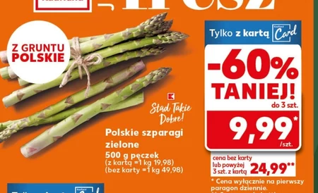 Szparagi zielone