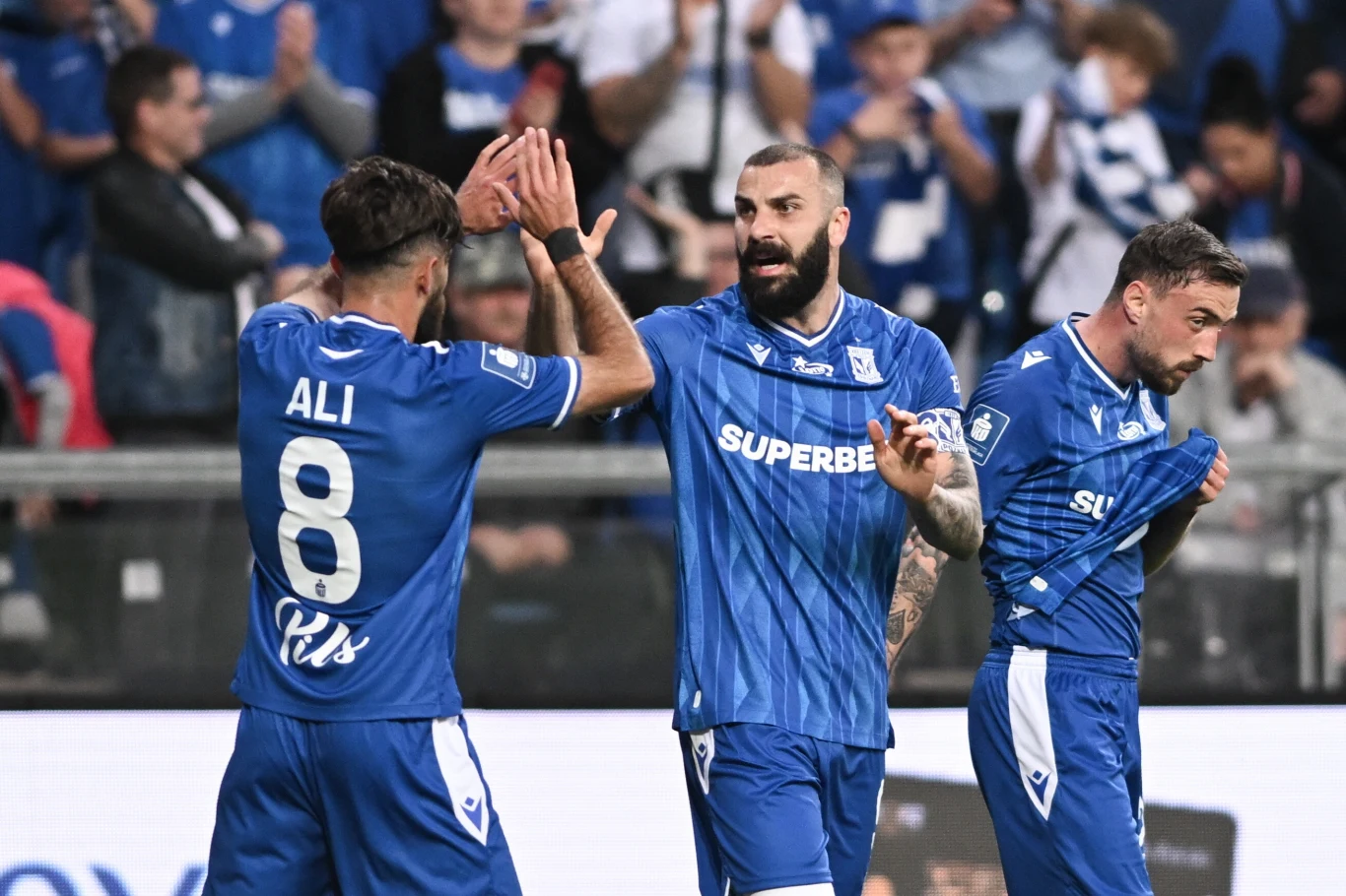 Mikael Ishak zbiera gratulacje, trafił po raz 20. i 21. w tym sezonie