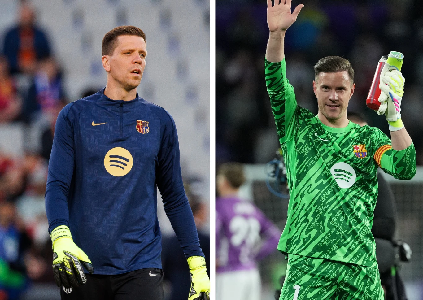 Wojciech Szczęsny i Marc-Andre ter Stegen Wojciech Szczęsny i Marc-Andre ter Stegen