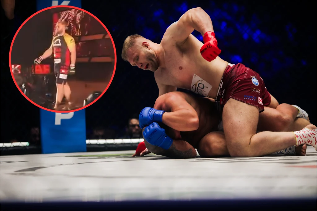 Marek Samociuk walczył na 55-tysięcznym stadionie w Japonii Marek Samociuk walczył na 55-tysięcznym stadionie w Japonii