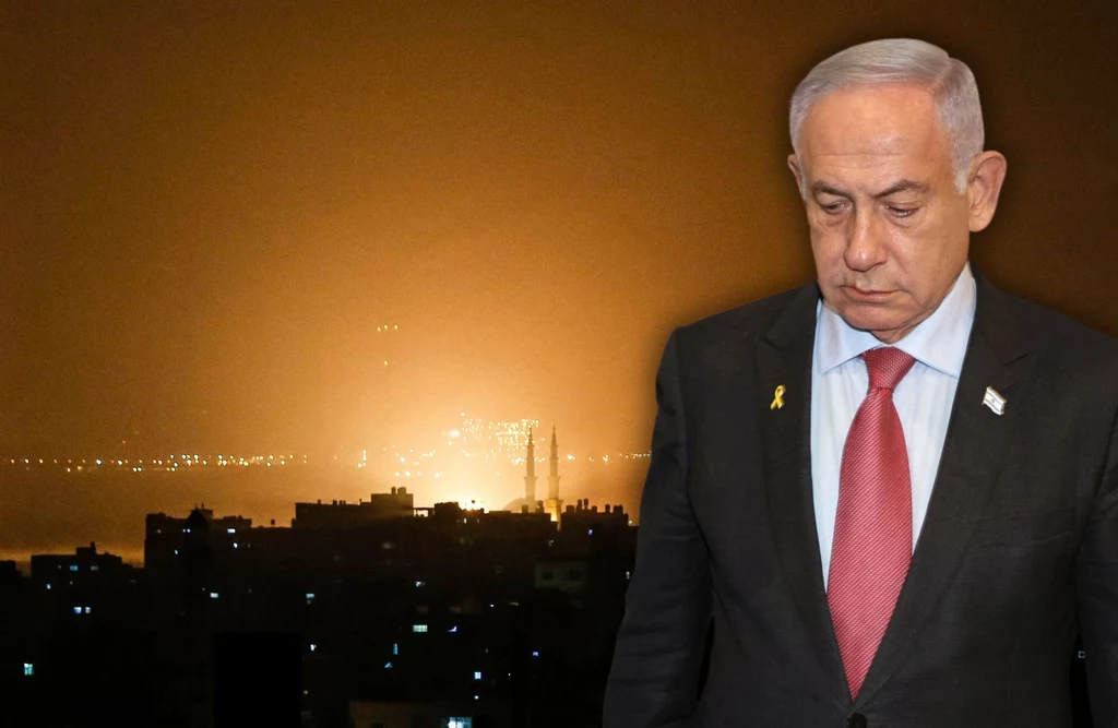 Premier Izraela Binjamin Netanjahu zapowiada odwet po ataku rebeliantów Huti Premier Izraela Binjamin Netanjahu zapowiada odwet po ataku rebeliantów Huti