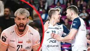 Tomasz Fornal (z lewej) robił co mógł, ale to Bartłomiej Bołądź (z prawej) odmienił losy meczu