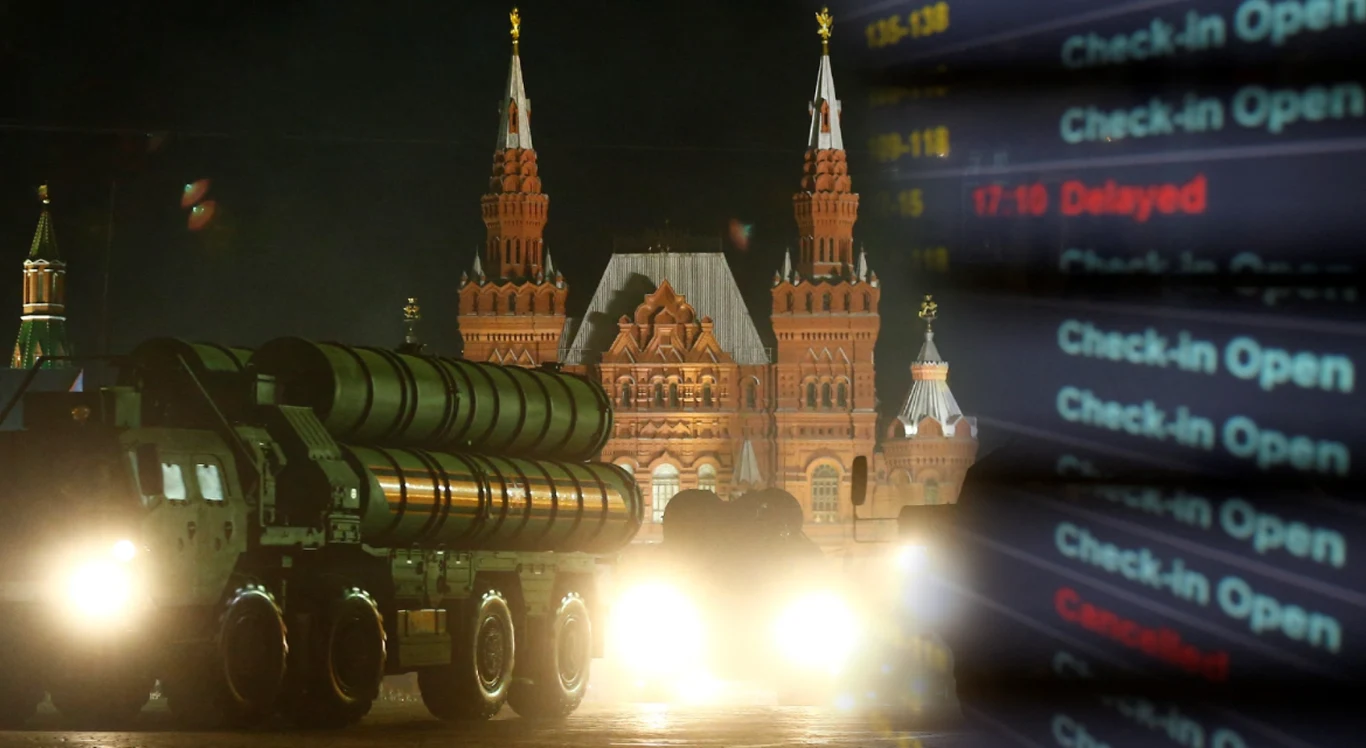 Rosjanie musieli wdrożyć plan obrony powietrznej "Dywan" article cover