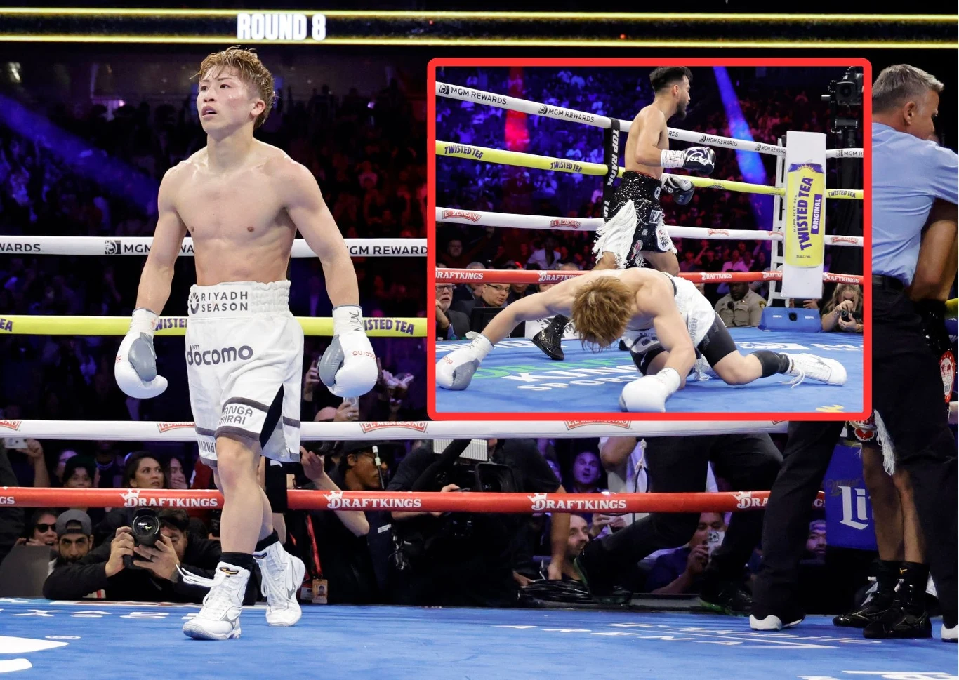 Naoya Inoue pokazał wielką klasę, gdy w 2. rundzie najpierw sam pojawił się w opałach Naoya Inoue pokazał wielką klasę, gdy w 2. rundzie najpierw sam pojawił się w opałach