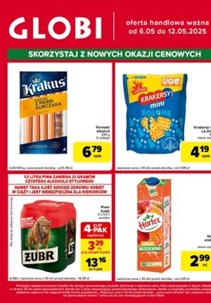 Gazetka promocyjna Globi, ważna od 06.05.2025 do 12.05.2025.