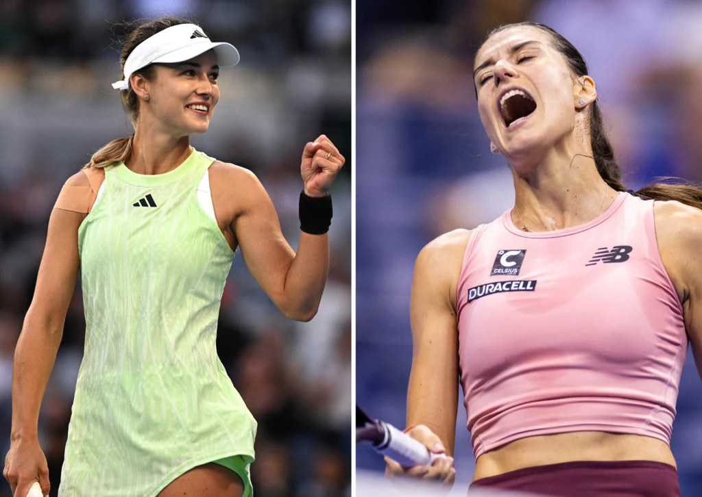 Anna Kalinska (L) i Sorana Cirstea (P) Anna Kalinska (L) i Sorana Cirstea (P)