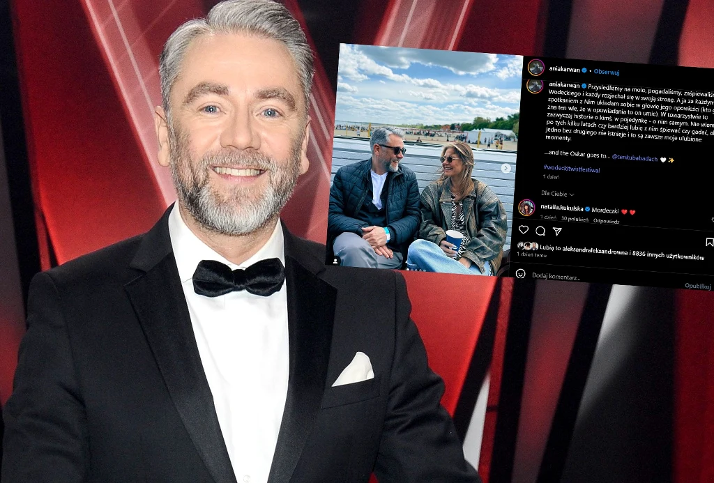 Kuba Badach zauroczył Annę Karwan, Kukulska zareagowała w komentarzu /https://www.instagram.com/aniakarwan/?hl=pl/ Kuba Badach zauroczył Annę Karwan, Kukulska zareagowała w komentarzu /https://www.instagram.com/aniakarwan/?hl=pl/