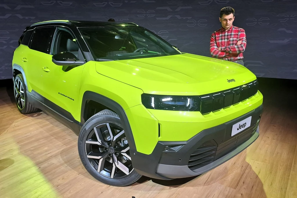 Jeep Compass w swoim nowym wcieleniu wchodzi na rynek. W ofercie napęd, którego jeszcze nie było. Jeep Compass w swoim nowym wcieleniu wchodzi na rynek. W ofercie napęd, którego jeszcze nie było.