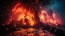 Wulkan podwodny na Pacyfiku jest gotowy do erupcji. Zdj. ilustracyjne.