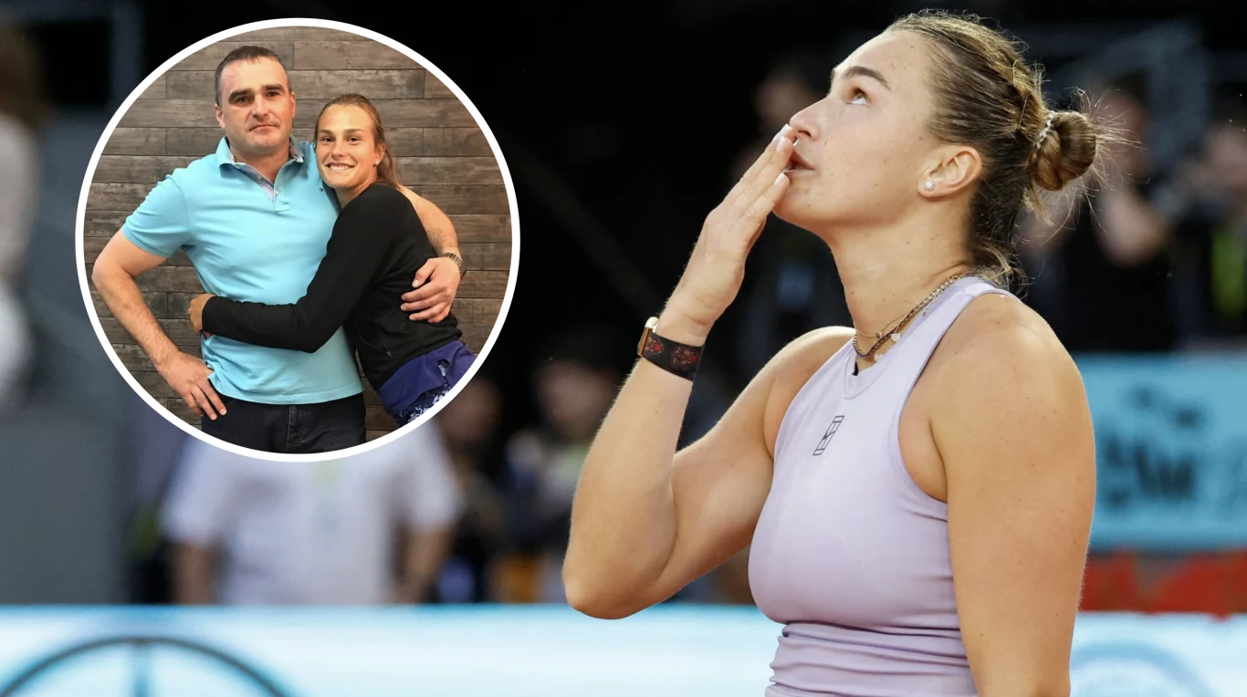 Aryna Sabalenka w 2019 roku straciła ojca Aryna Sabalenka w 2019 roku straciła ojca