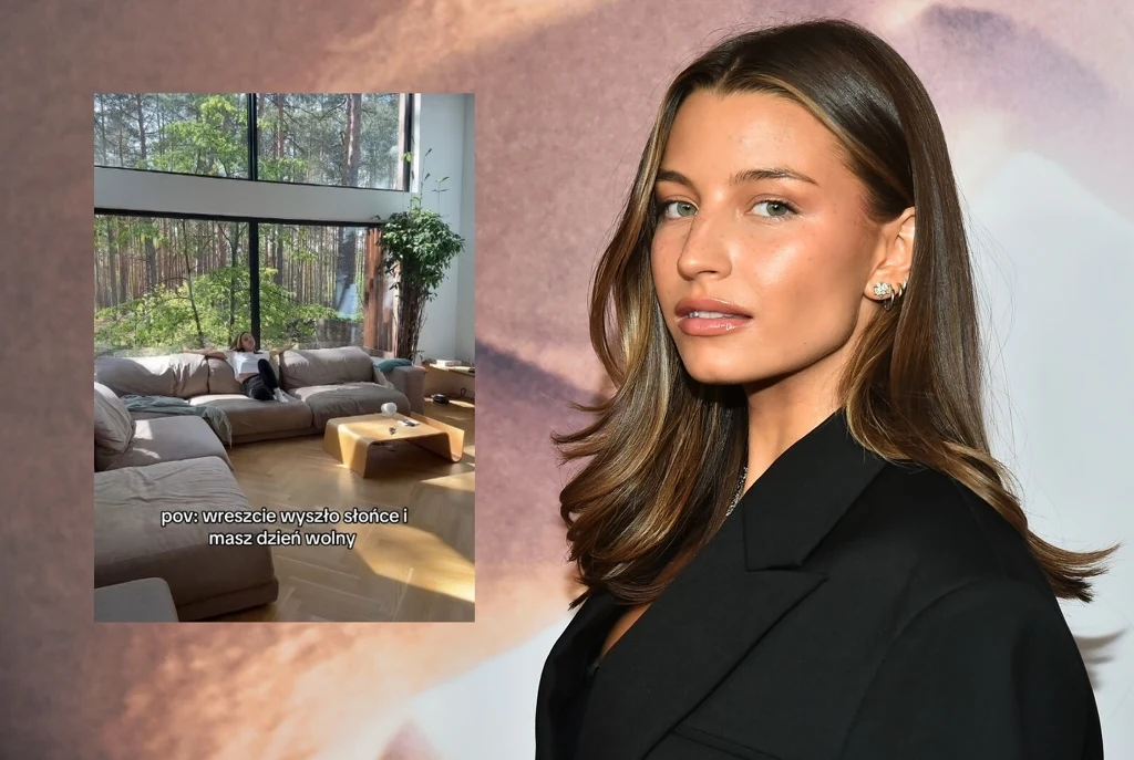 Julia Wieniawa pochwaliła się w sieci nowym domem w lesie Julia Wieniawa pochwaliła się w sieci nowym domem w lesie