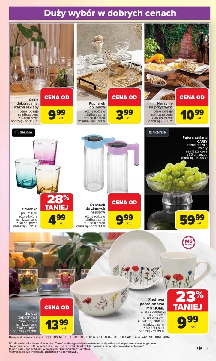 Stylowa porcelana od Magdy Gessler za grosze! Sklep Carrefour kusi wiosenną zastawą stołową