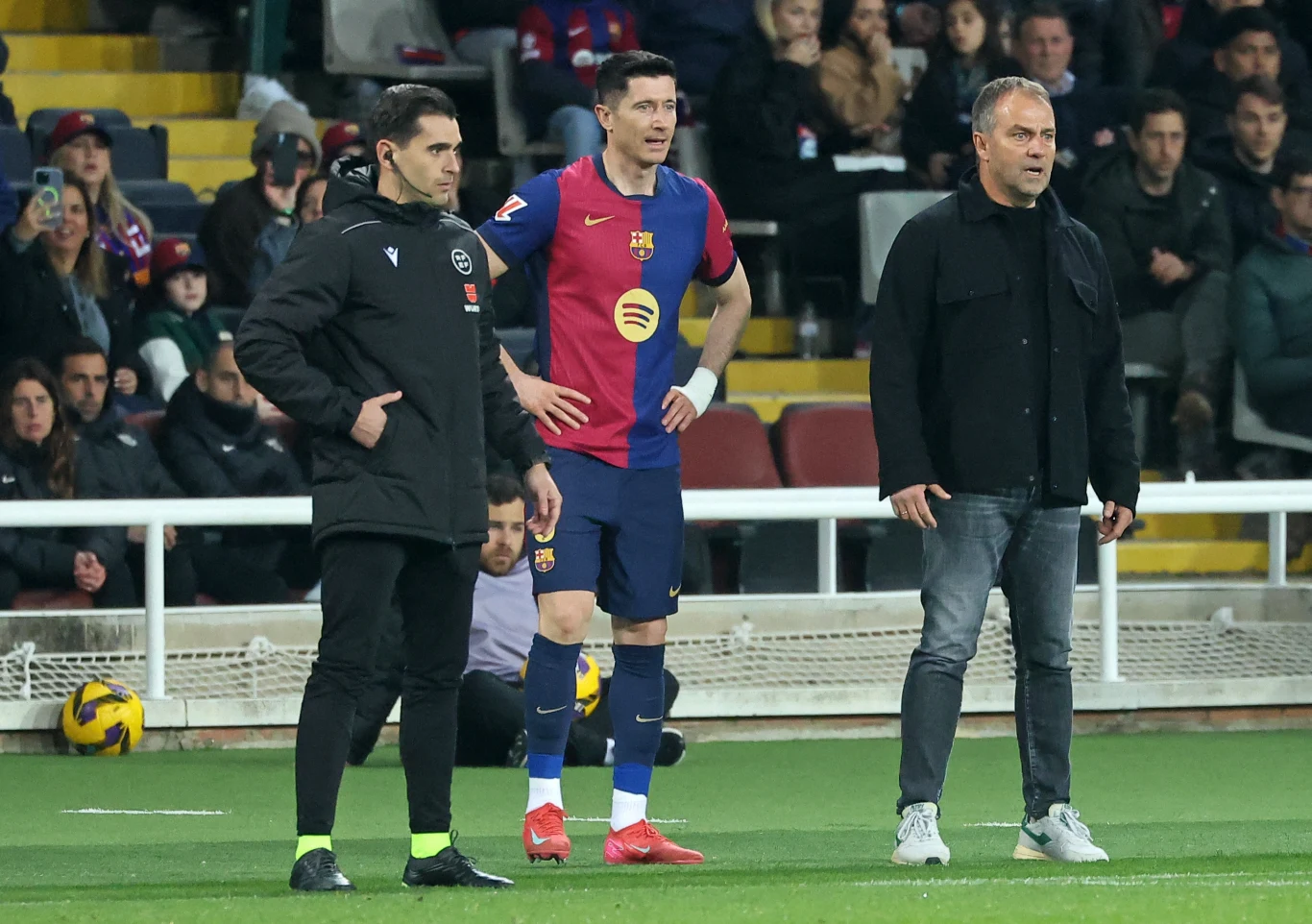 Robert Lewandowski i Hansi Flick