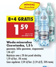 Woda mineralna Cisowianka