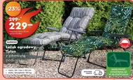 Leżak ogrodowy Gardenic
