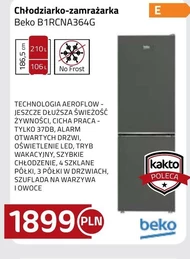Холодильник-морозильна камера Beko