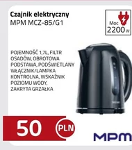Czajnik elektryczny MPM