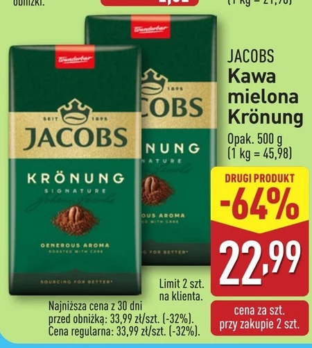 Kawa mielona Jacobs