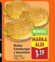 Bułka do hamburgerów Aldi