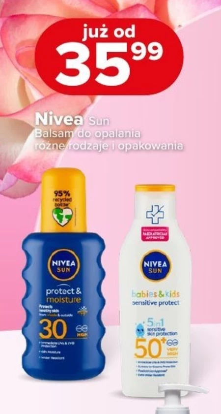 Лосьйон для засмаги Nivea