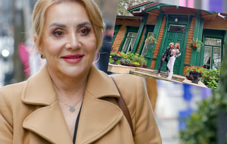 Danuta Martyniuk w swojej chacie