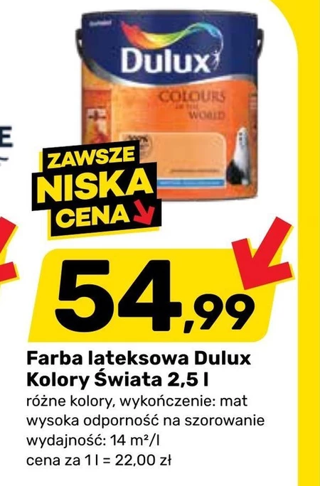 Farba lateksowa Dulux