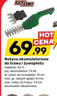 Акумуляторні ножиці GO/ON!