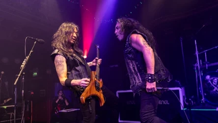 Rob Cavestany i Mark Osegueda (Death Angel) w akcji