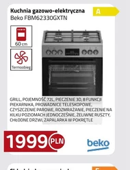 Kuchenka gazowo-elektryczna Beko