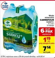 Woda mineralna Carrefour