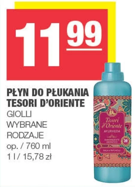 Płyn do płukania Tesori d'oriente