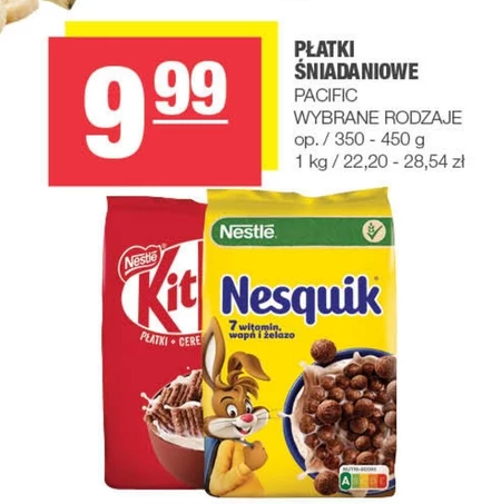 Nestlé Nesquik Zbożowe kuleczki o smaku czekoladowym 450 g