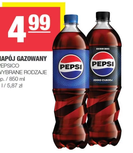 Pepsi-Cola Napój gazowany 0,85 l