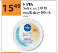 Nivea Soft Daily UV spf15 Krem intensywnie nawilżający do twarzy ciała i dłoni 100ml